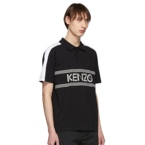 Kenzo black and white logo polo - Picture 2 of 13